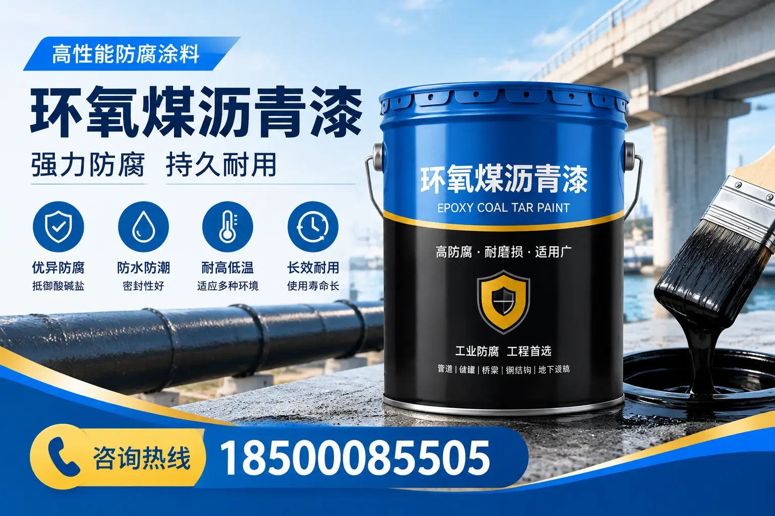 环氧煤沥青漆使用中的常见问题解答,西宁用户必看